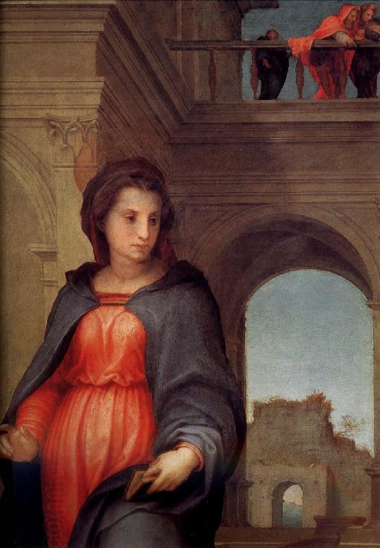Andrea del Sarto Announce in detail China oil painting art
